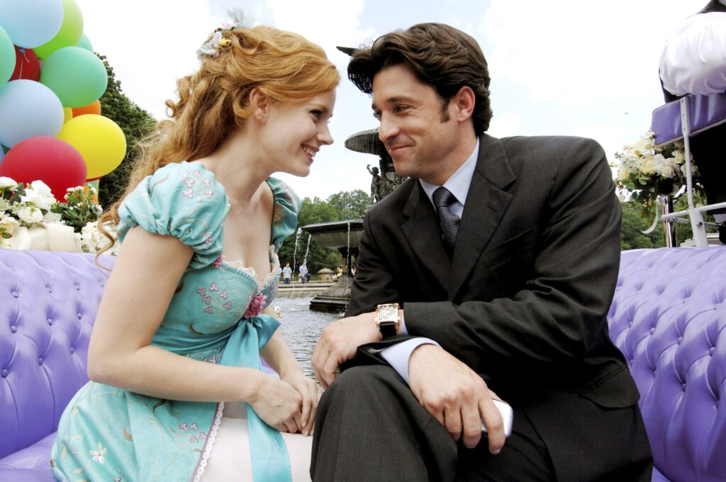 Amy Adams and Patrick Dempsey 