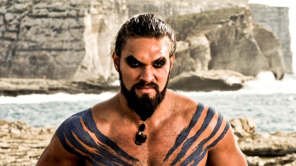 Jason Momoa as Khal Drogo