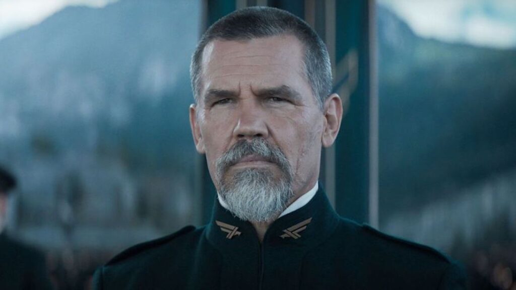 A stern Josh Brolin as Gurney Halleck in Dune 