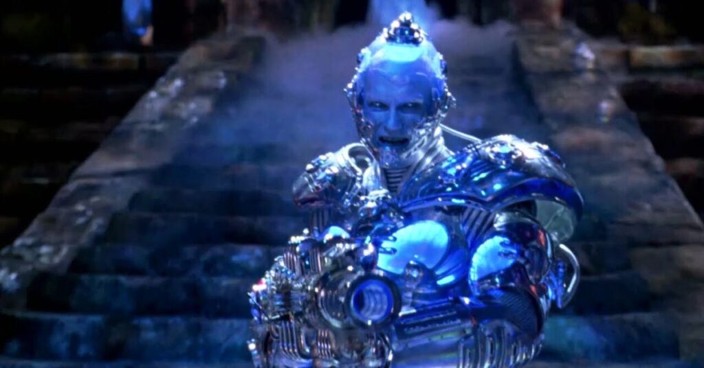 Arnold Schwarzenegger as Mr. Freeze in Batman & Robin