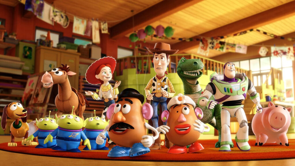 A still from Toy Story 3