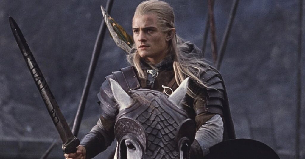 Orlando Bloom in The Lord of the Rings: The Two Towers