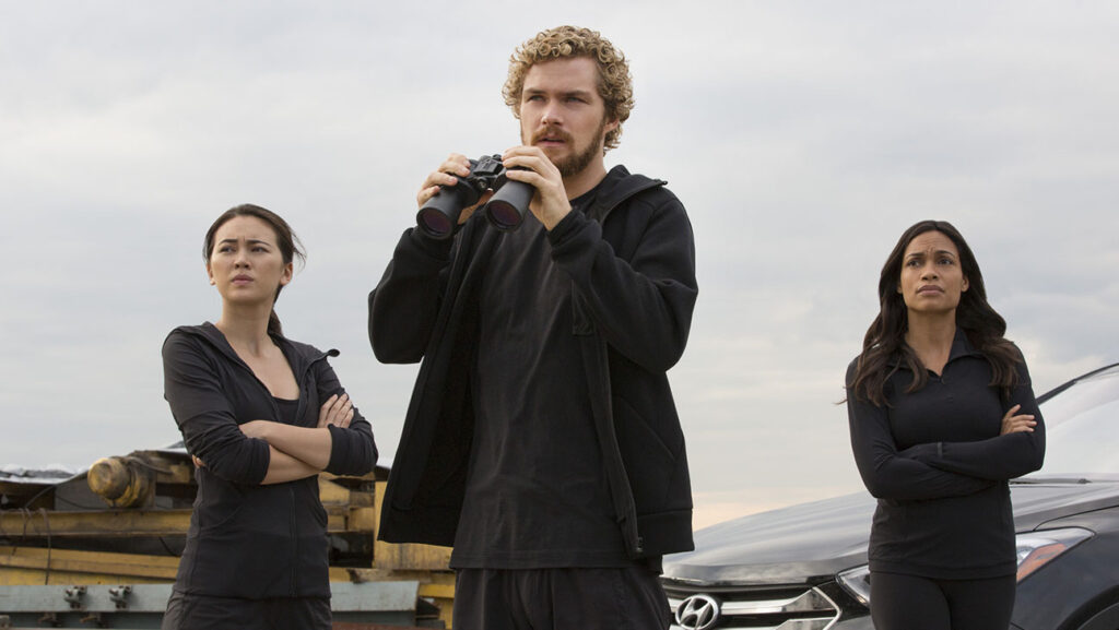 Finn Jones in Iron Fist 