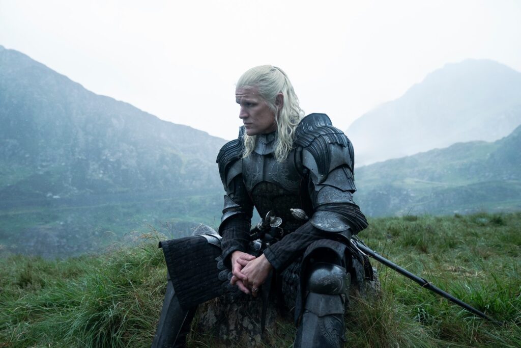 Matt Smith as Daemon Targaryen in a still from House of the Dragon