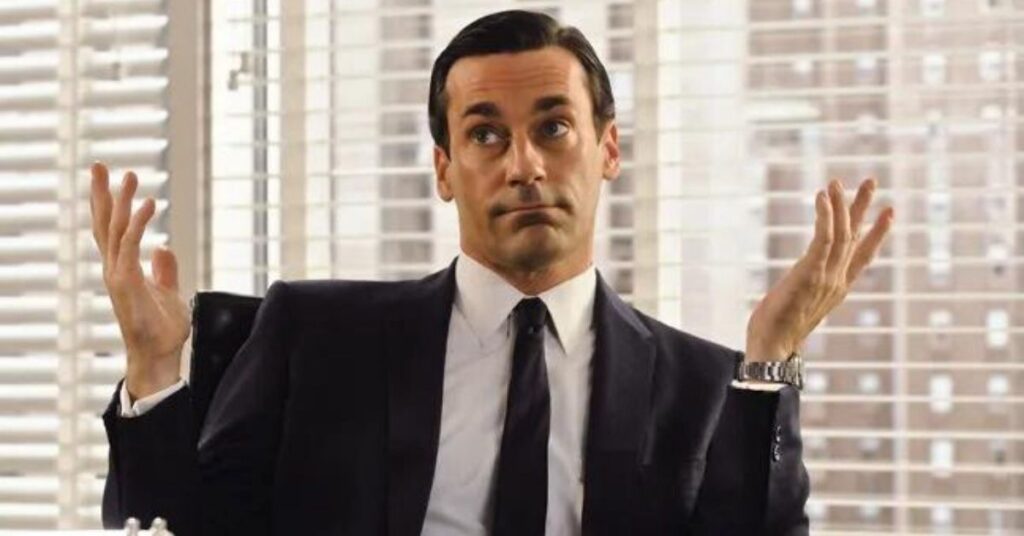 Jon Hamm in Mad Men 