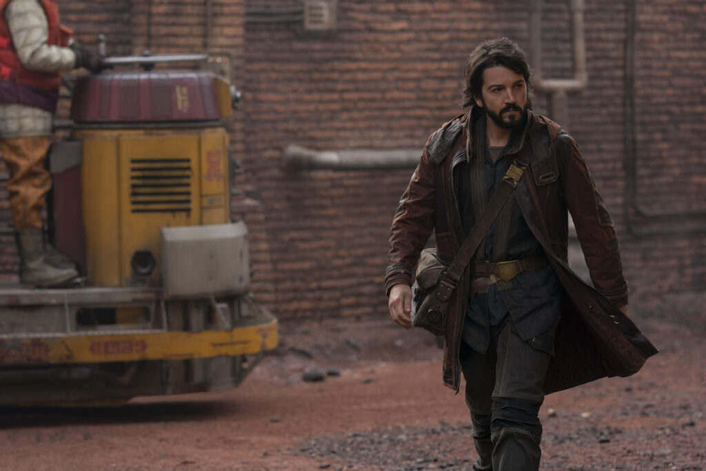 A stern Diego Luna as Cassian Andor in Andor