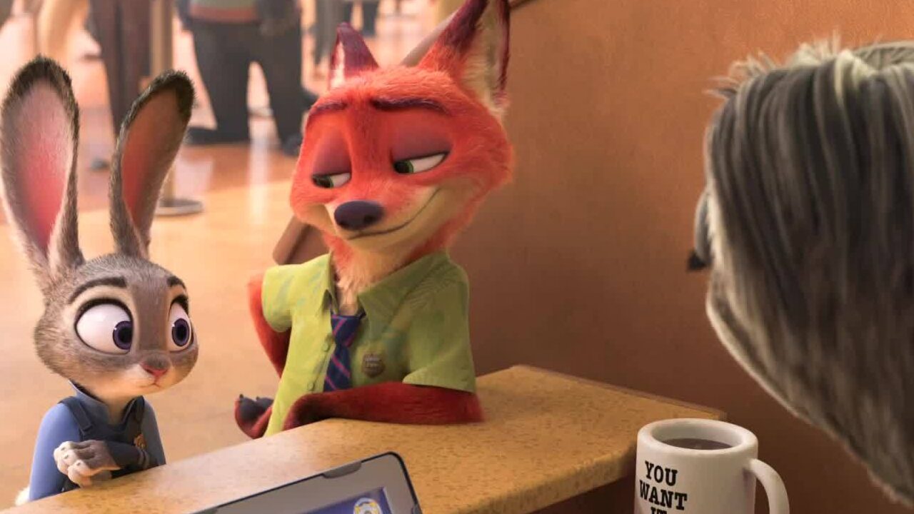 A confused Judy in Zootopia