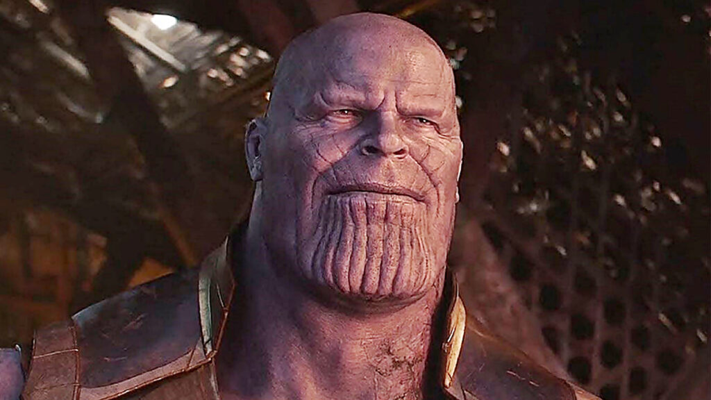 Josh Brolin as Thanos in a still from Avengers: Infinity War