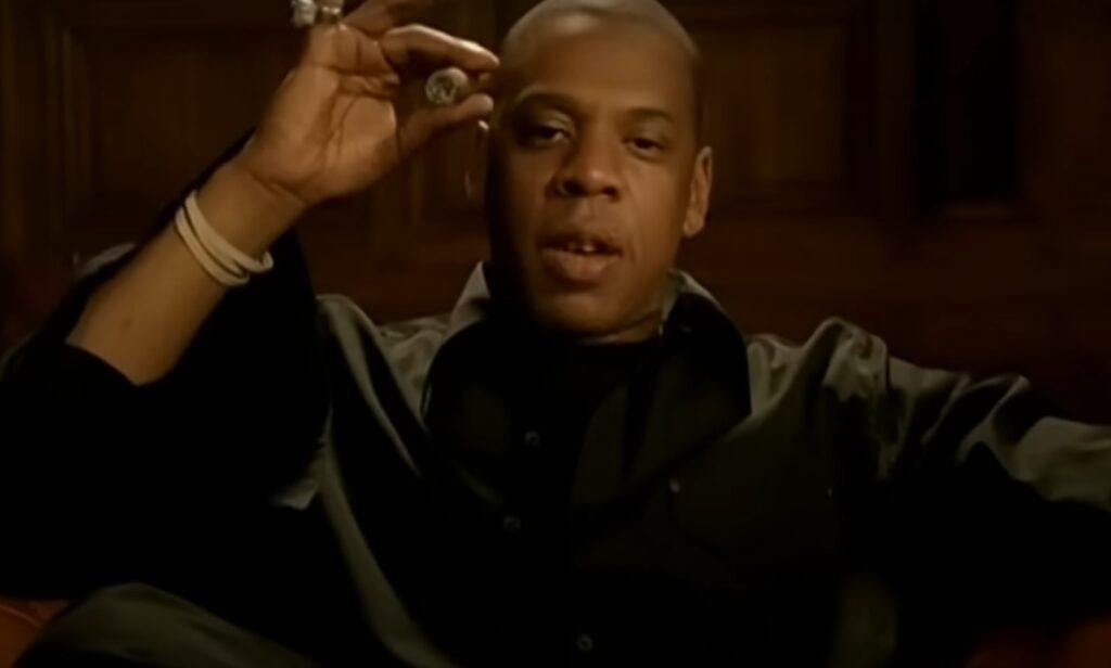 Jay-Z in Show Me What You Got music video