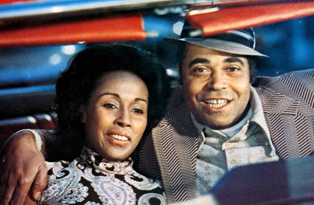 James Earl Jones and Diahann Carroll