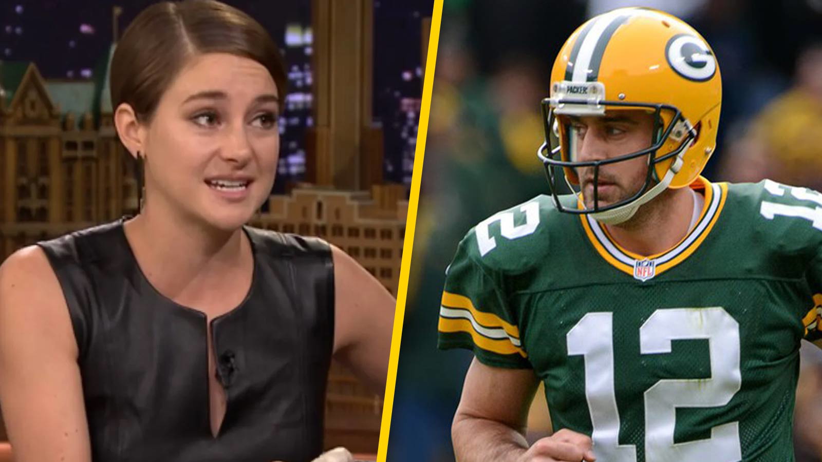 aaron rodgers-shailene woodley