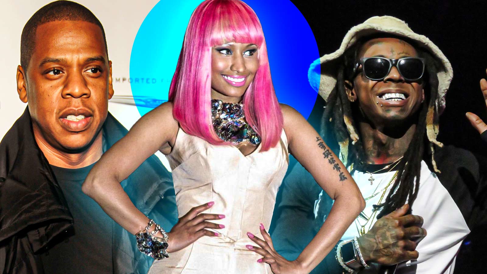 nicki minaj, jay z, lil wayne