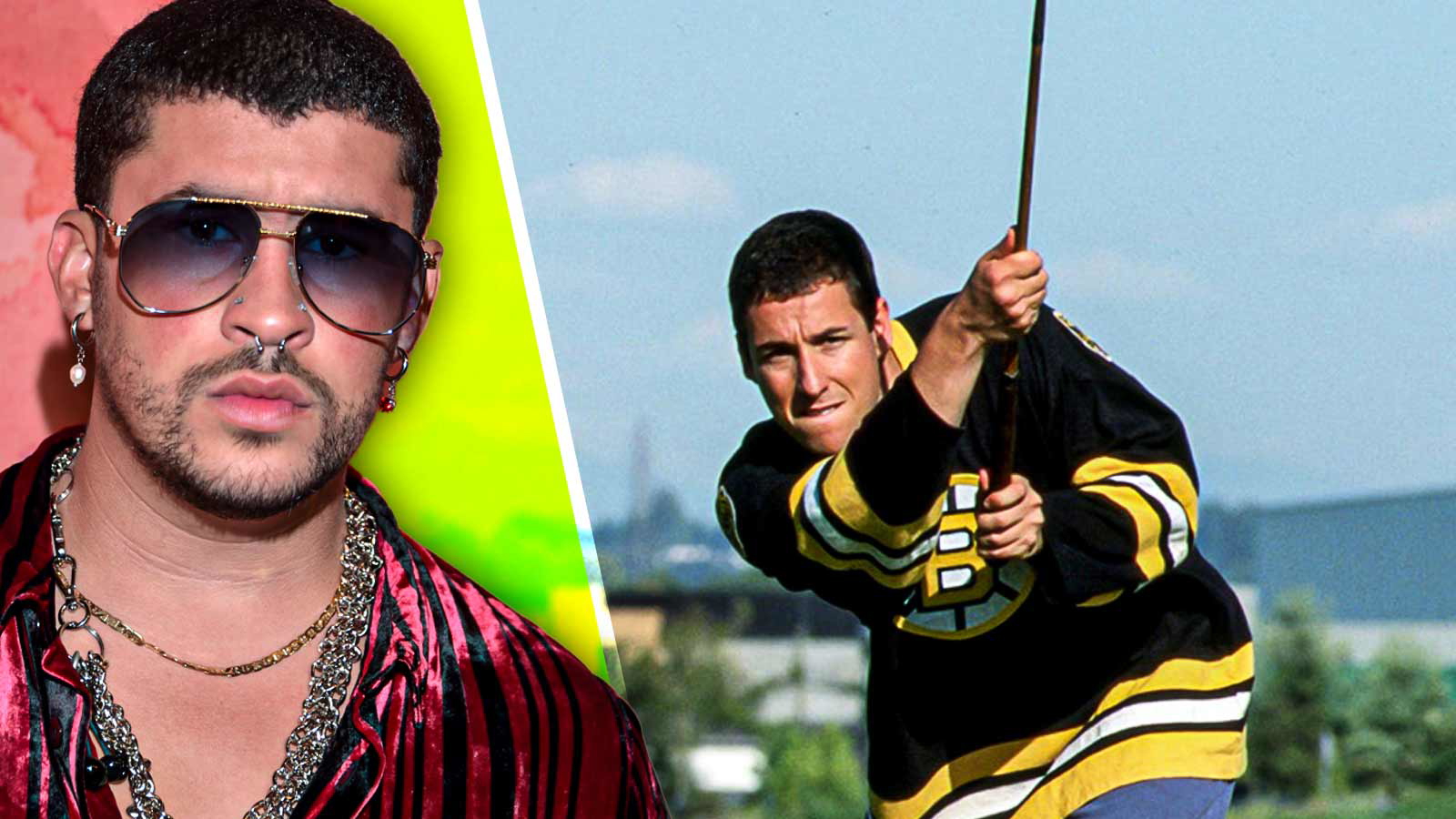 happy gilmore, adam sandler, bad bunny