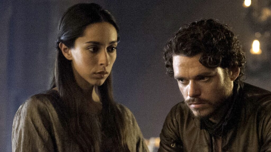 Richard Madden and Oona Chaplin