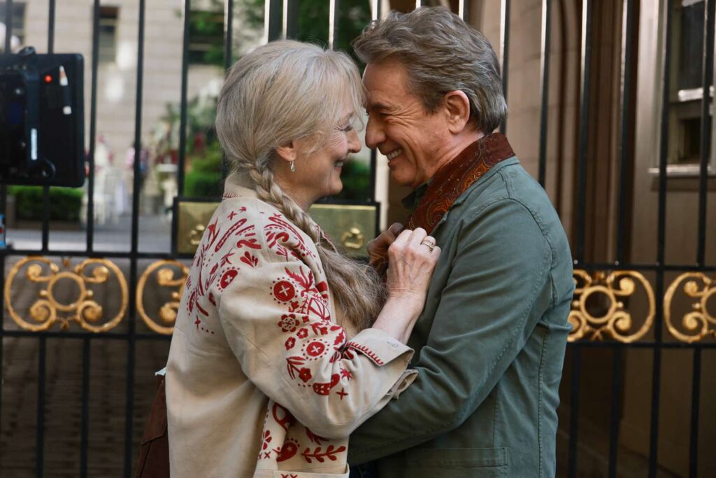 Meryl Streep and Martin Short 