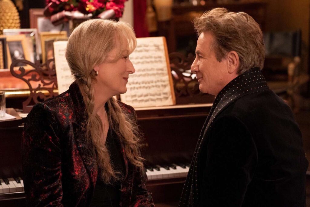 Meryl Streep and Martin Short