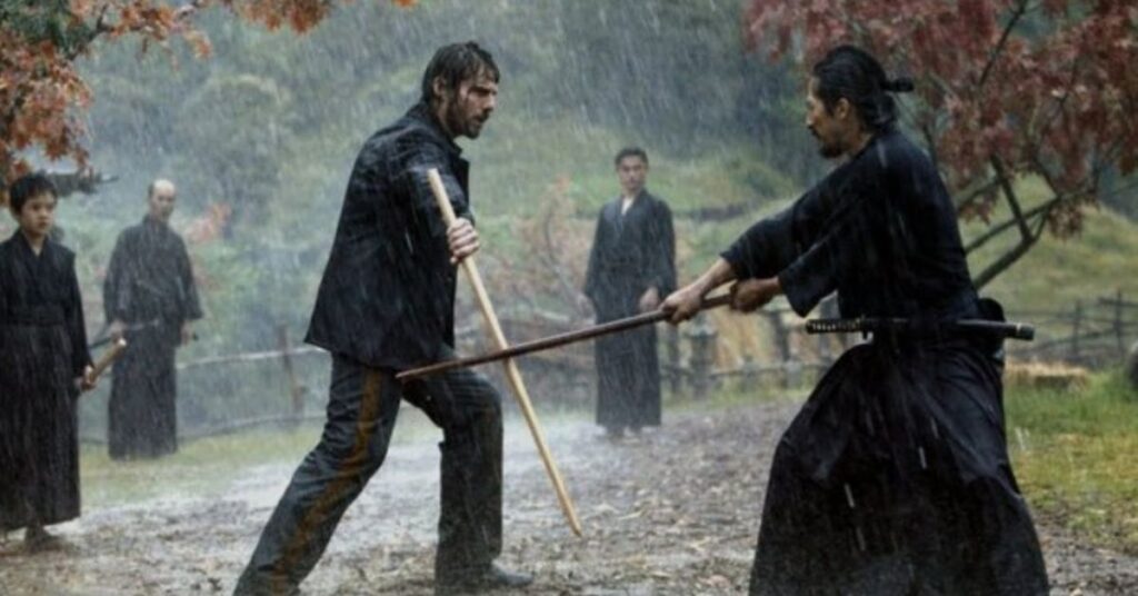 Tom Cruise and Hiroyuki Sanada in The Last Samurai