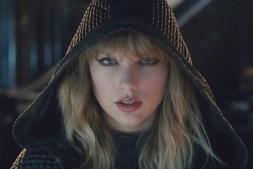 Taylor Swift in a still from Bad Blood