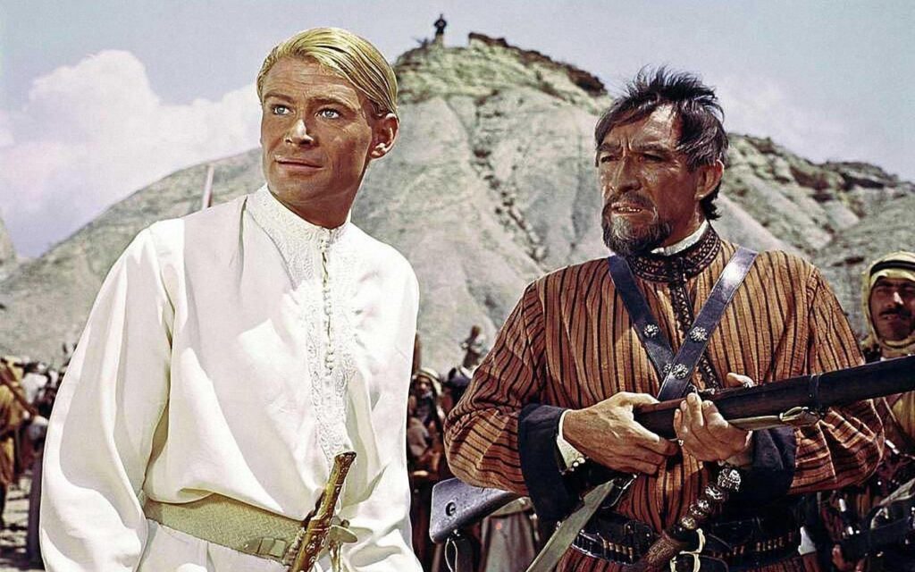 A still from David Lean's Lawrence of Arabia (1962)