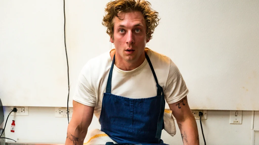 Jeremy Allen White as the lead in The Bear