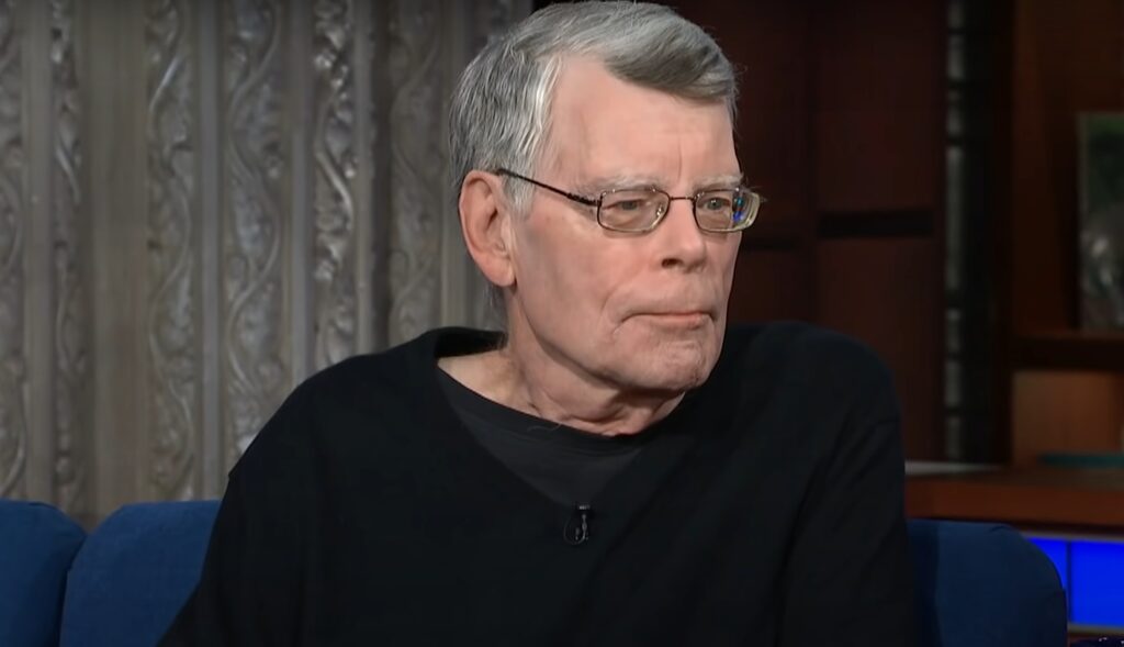 Stephen King | Source: The Late Show with Stephen Colbert/YouTube