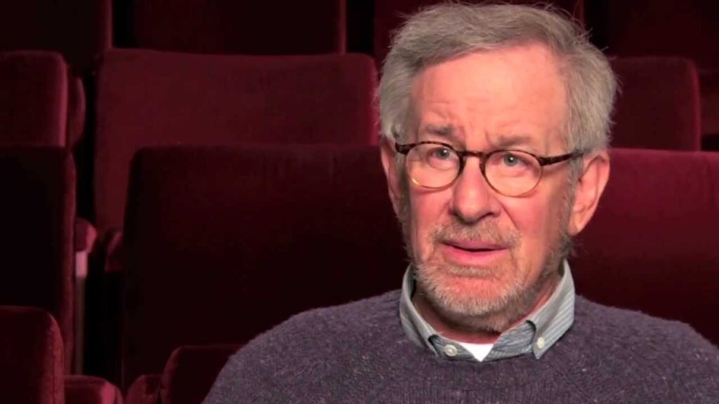 Steven Spielberg speaking in an interview