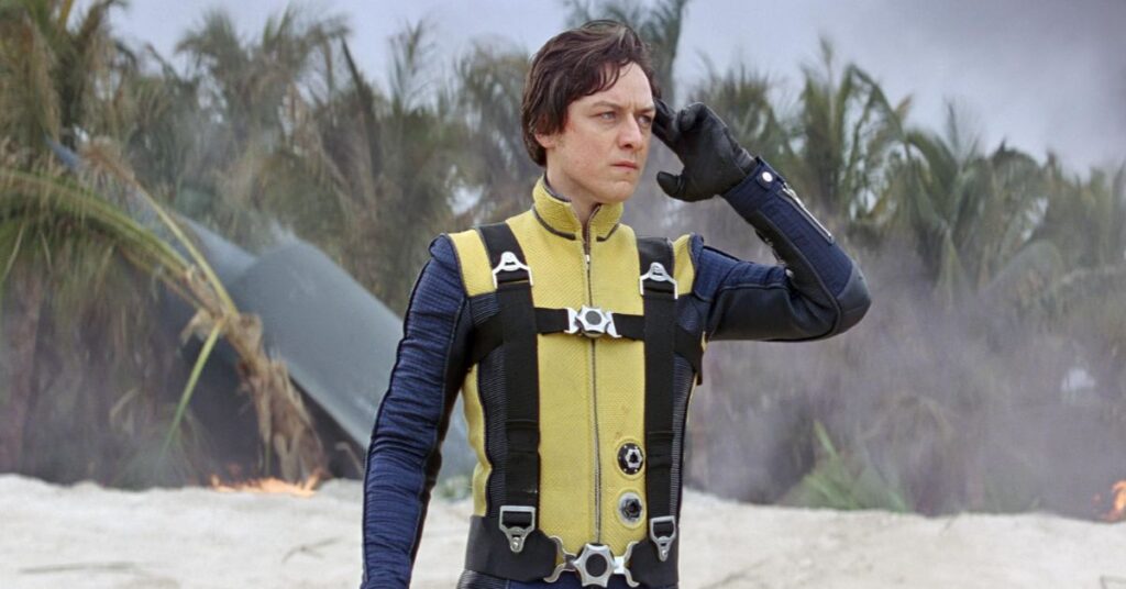 James McAvoy in X-Men | Credits: Fox Studios