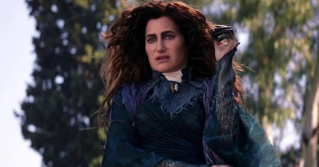 Kathryn Hahn as Agatha Harkness in WandaVision