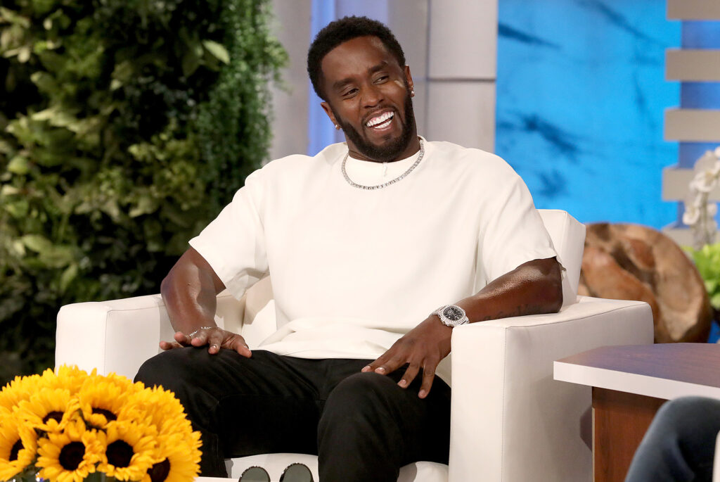 Sean Diddy Combs at Ellen DeGeneres’ Show