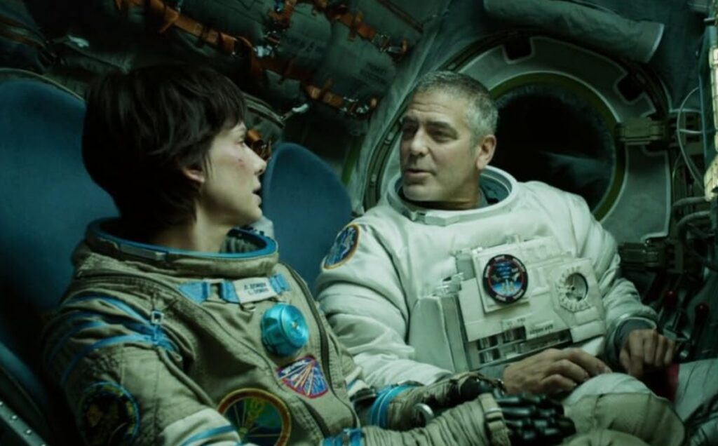 A still from Gravity | Source: Warner Bros. Pictures