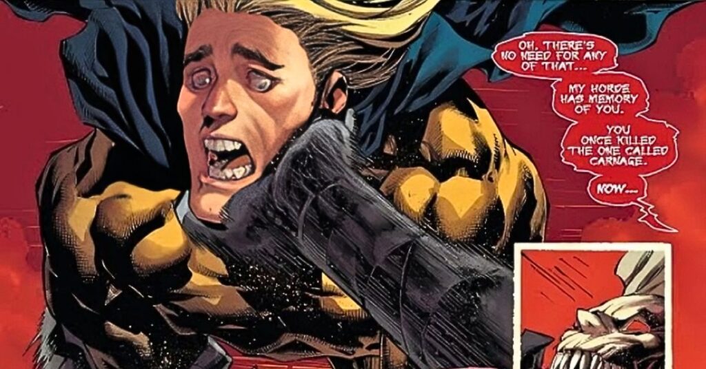 Sentry vs. Knull in King in Black