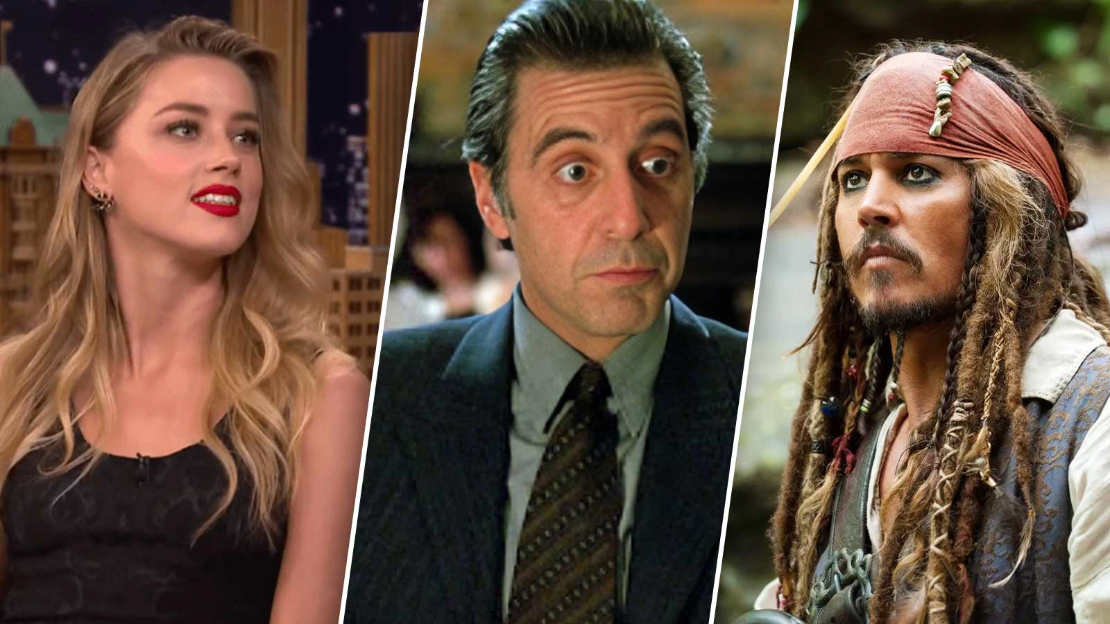 al pacino-amber heard-johnny depp