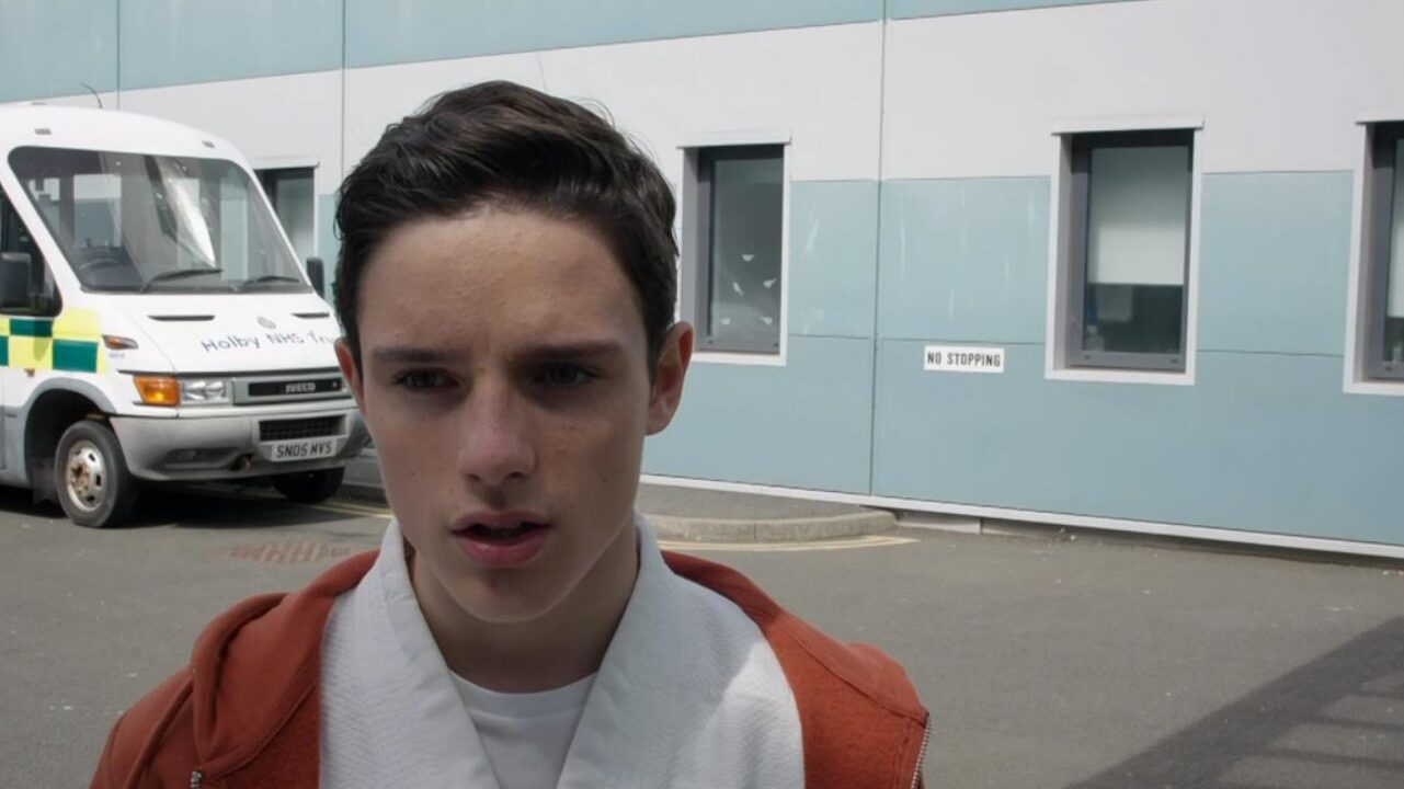 Harry Collett in Casualty | Source: BBC One