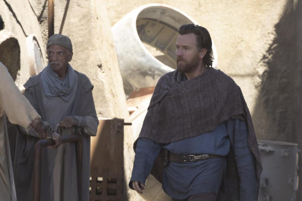 Ewan McGregor as Obi-Wan Kenobi in the titular series