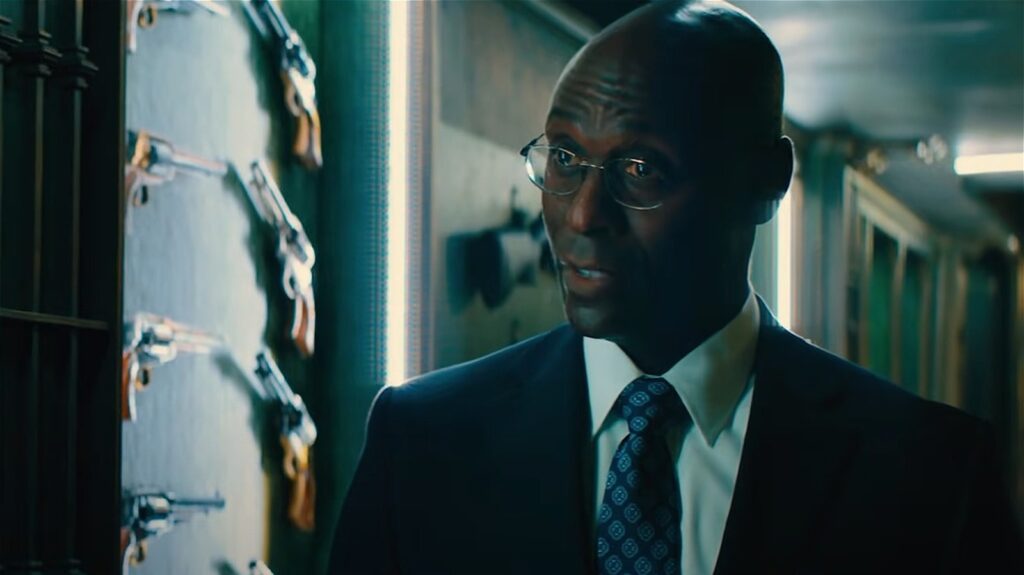 Lance Reddick as Charon in John Wick franchise