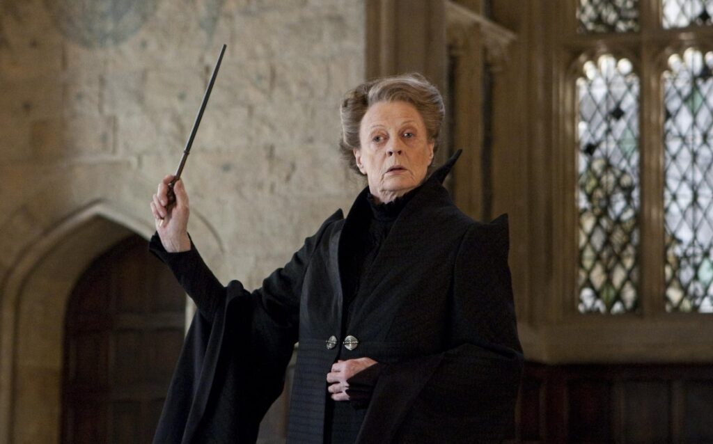 Maggie Smith as Professor McGonagall in Harry Potter and the Deathly Hallows: Part 2