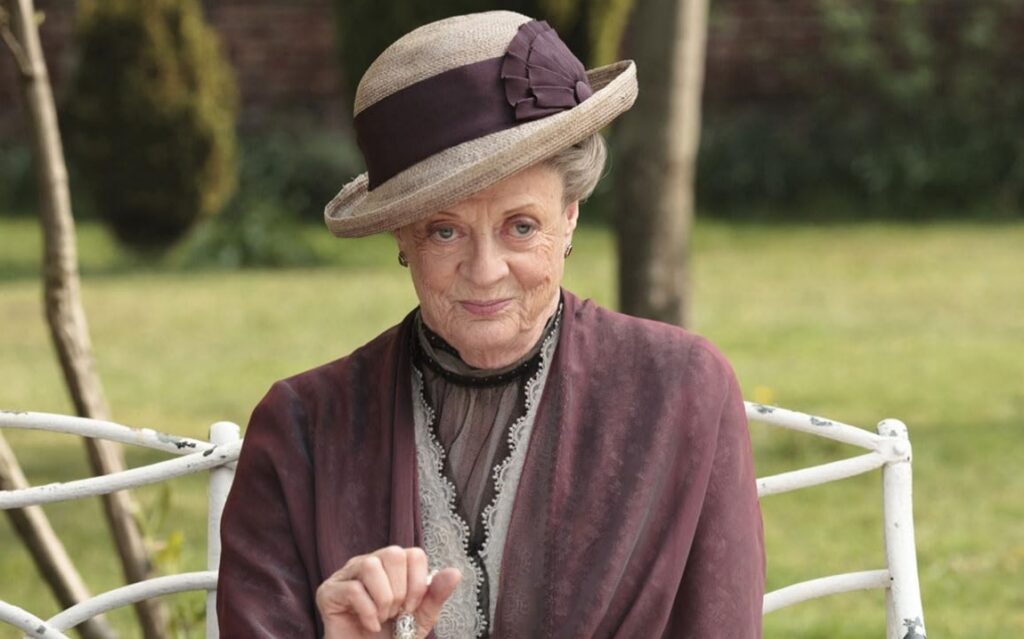 Maggie Smith in Downtown Abbey