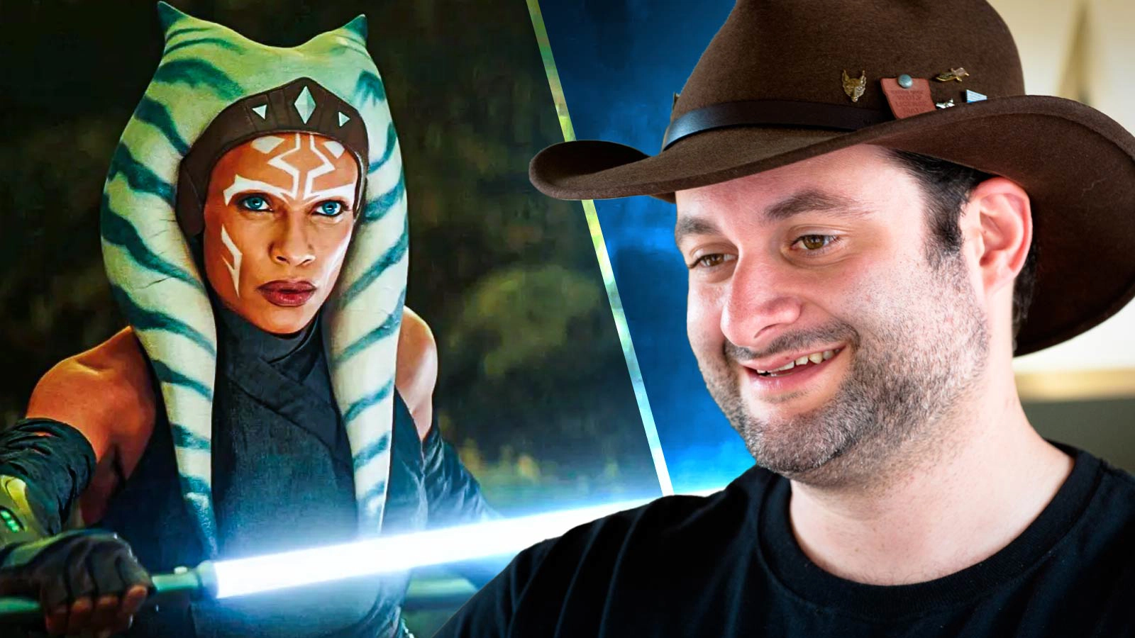 dave filoni, rosario dawson in ahsoka