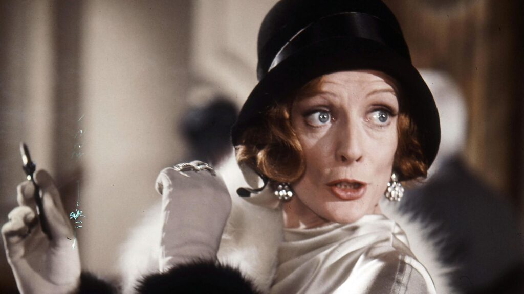 Maggie Smith as Augusta Bertram in Travels with My Aunt 