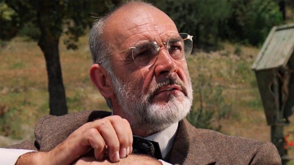 Sean Connery in Indiana Jones and the Last Crusade