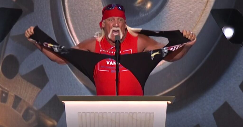 Hulk Hogan at Republican National Convention