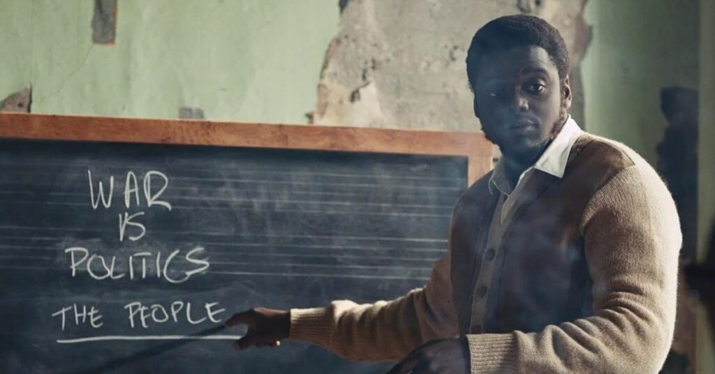 Daniel Kaluuya in Judas and the Black Messiah