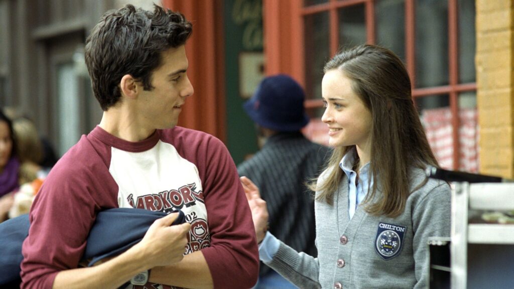 Milo Ventimiglia and Alexis Bledel in Gilmore Girls | Source: The WB