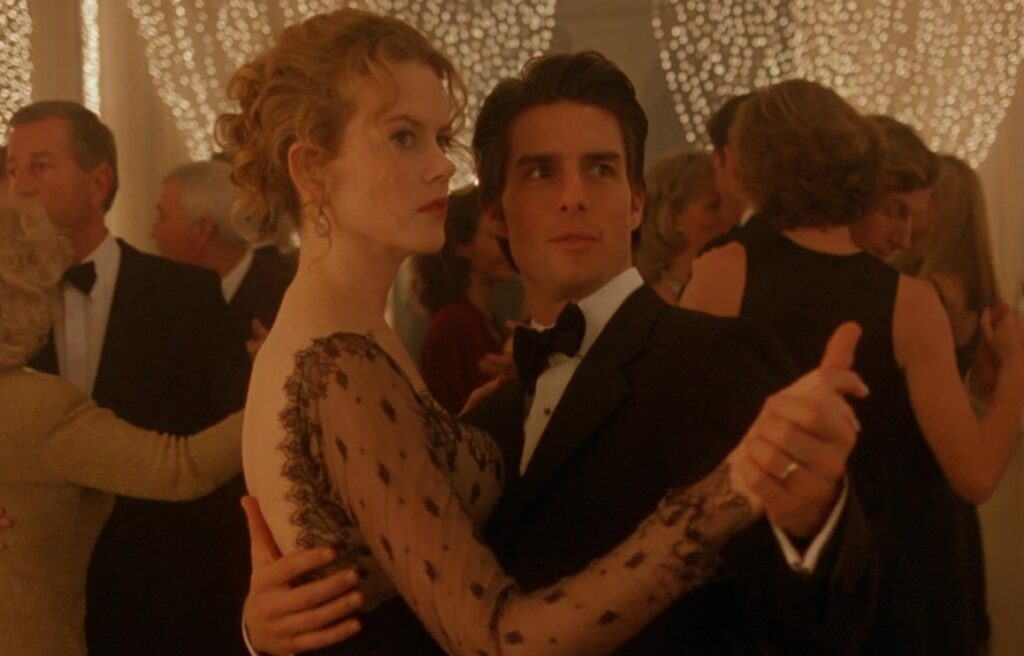 Nicole Kidman and Tom Cruise in Eyes Wide Shut