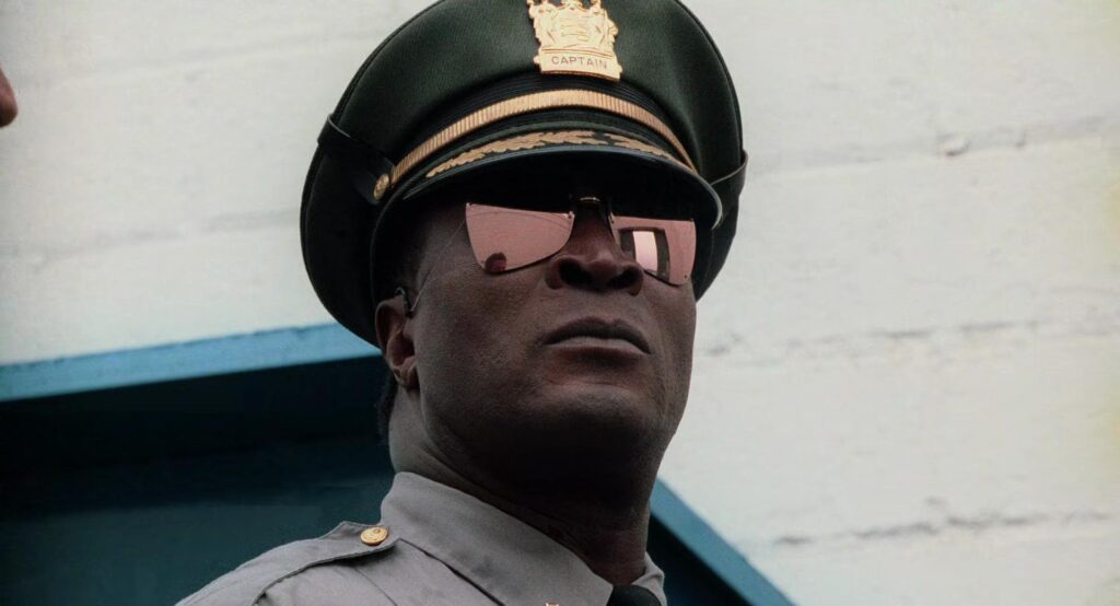 John Amos as Captain Meissner in Lock Up