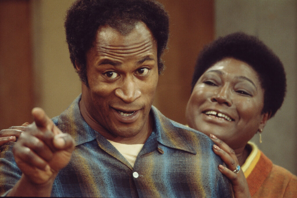 John Amos and Esther Rolle in Good Times 