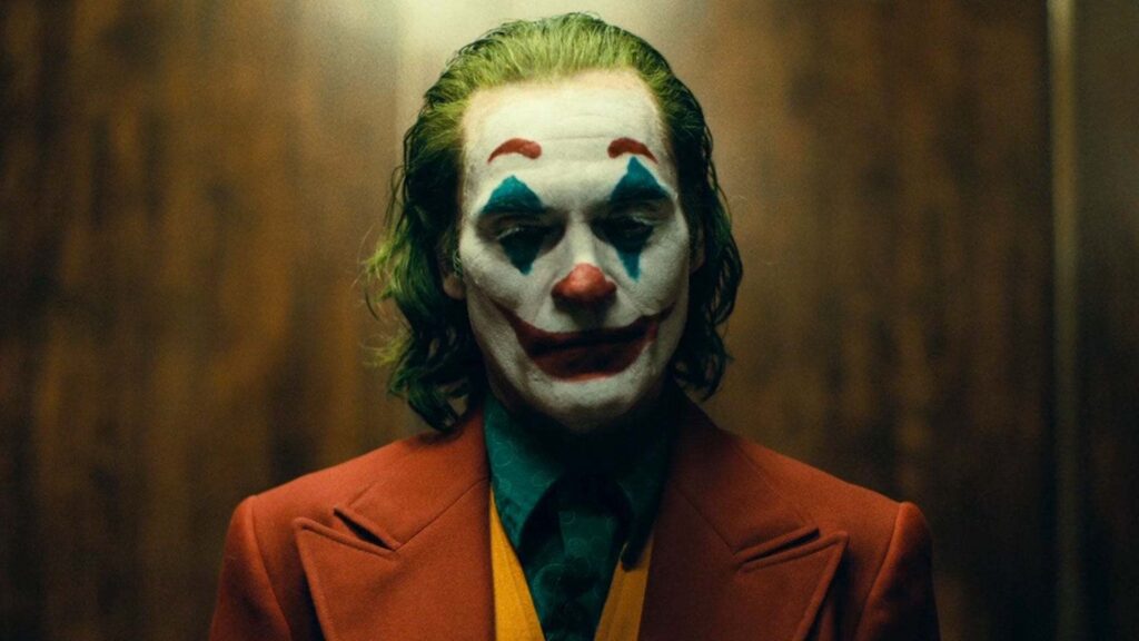 Joaquin Phoenix as the titular character in a still from Joker 2