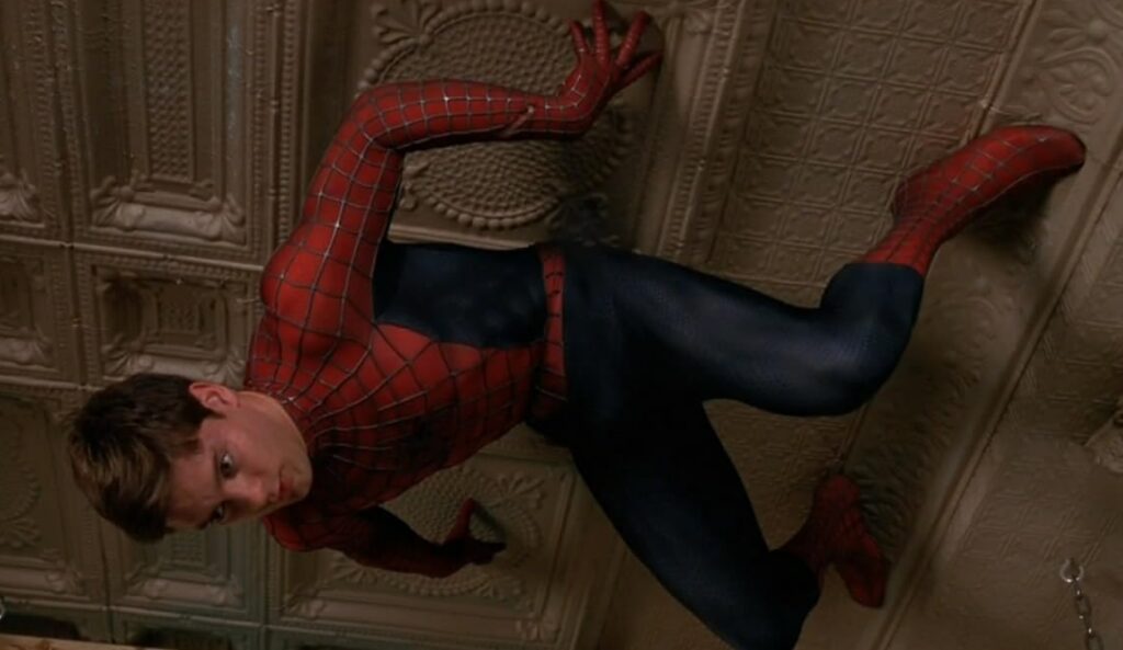 Tobey Maguire in Spider-Man 