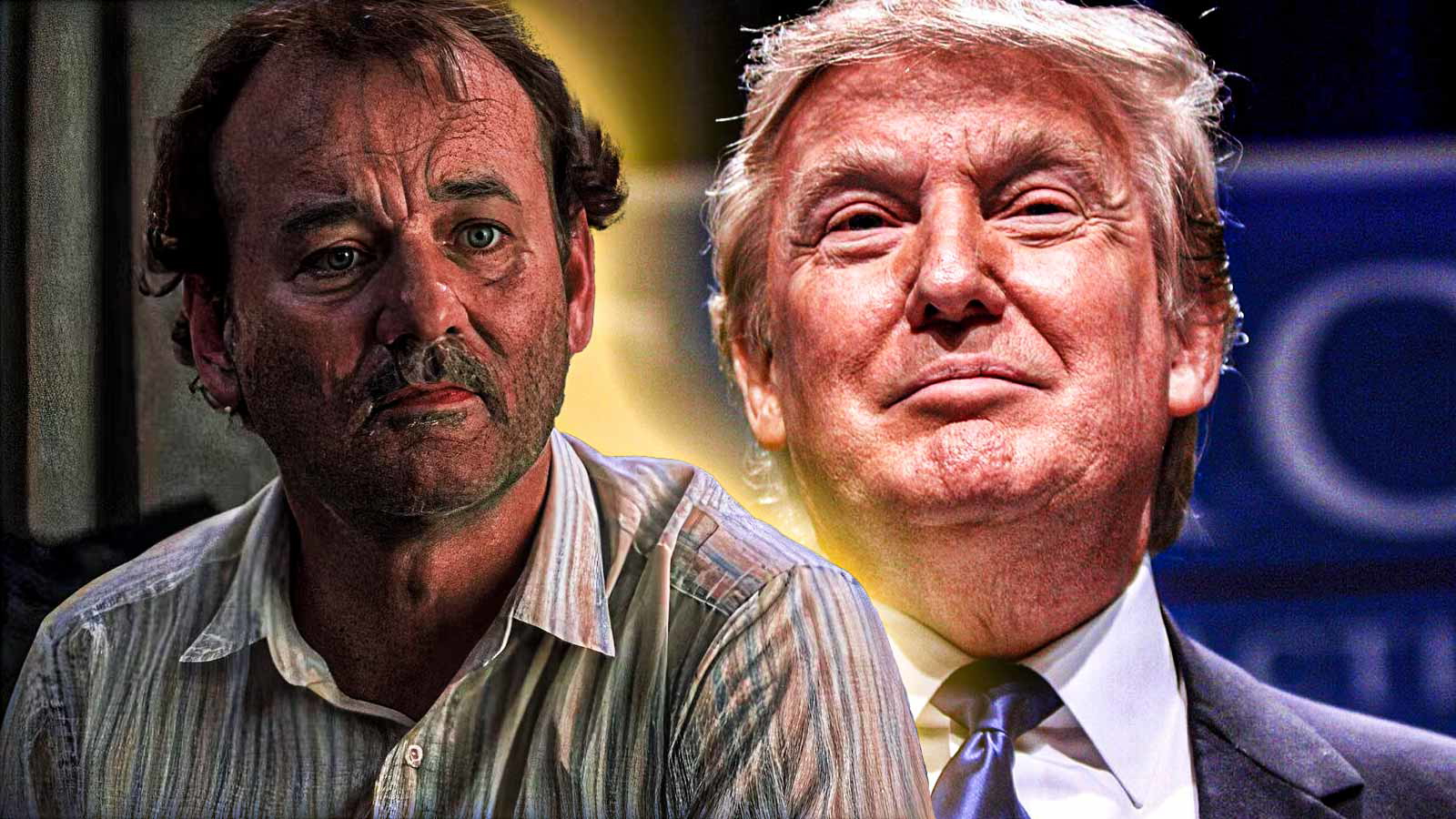 Bill Murray and Donald Trump