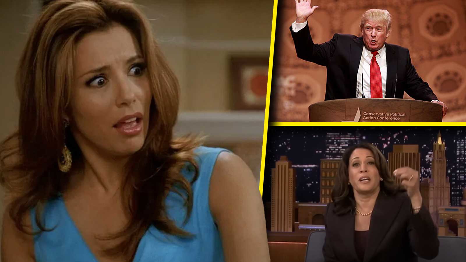 Eva Longoria: ‘One that wants to reboot Desperate Housewives’ on Donald Trump Fighting Against Kamala Harris as Election Month Draws Near